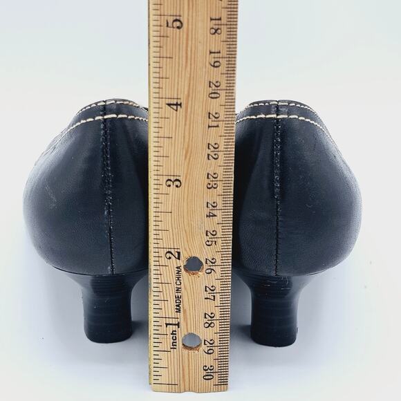 Aerosol Whats What Pump Leather Womens Size 5.5 1.5" Heel - Picture 10 of 10